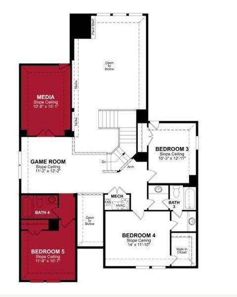 Beazer Homes Goodland Summerfield Floorplan. Beazer Homes Goodland Summerfield Floorplan.