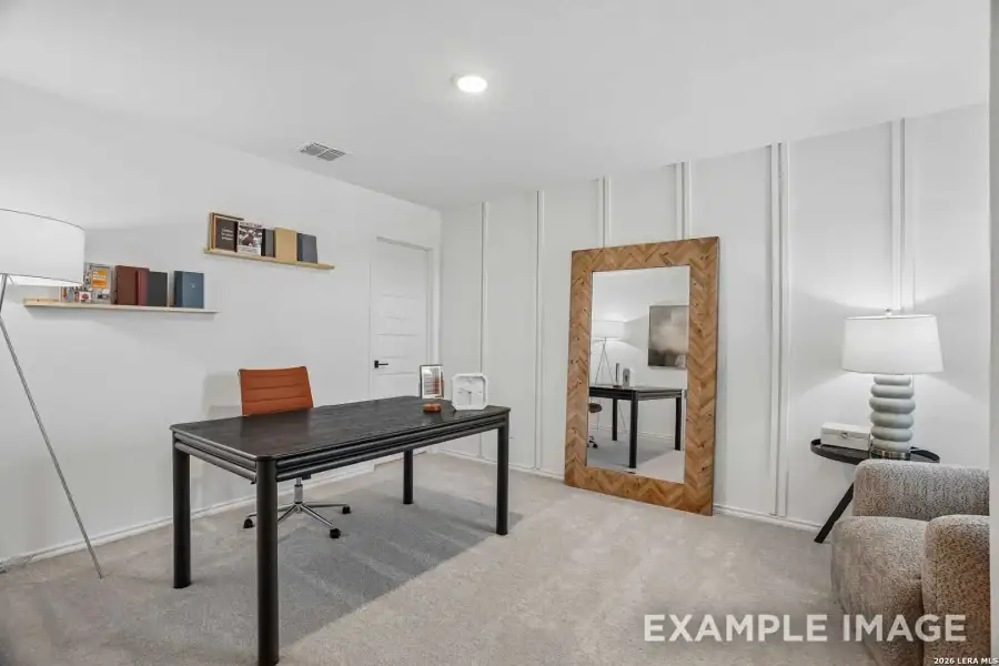 Furnished interior view inside a new home in Mesa Vista, San Antonio (Image 11).