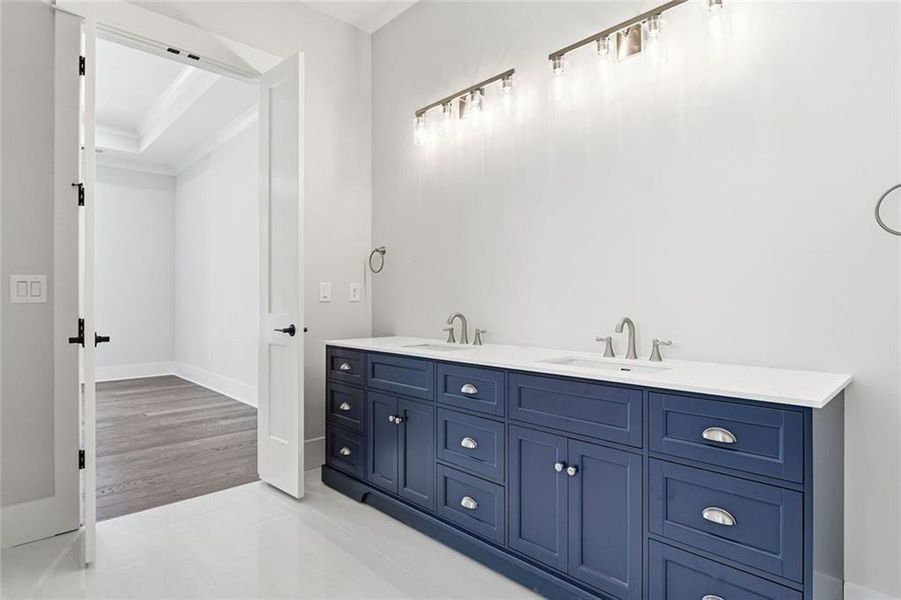 Furnished interior view inside a new home in , Ball Ground (Image 11).