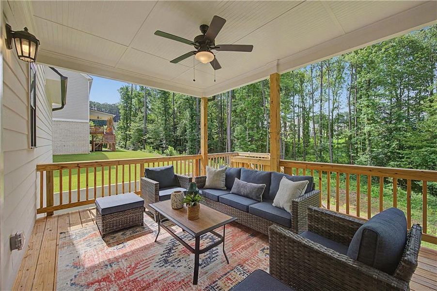 Exterior details and patio area of a home in Ford Landing, Acworth (Image 29). Exterior details and patio area of a home in Ford Landing, Acworth (Image 29).
