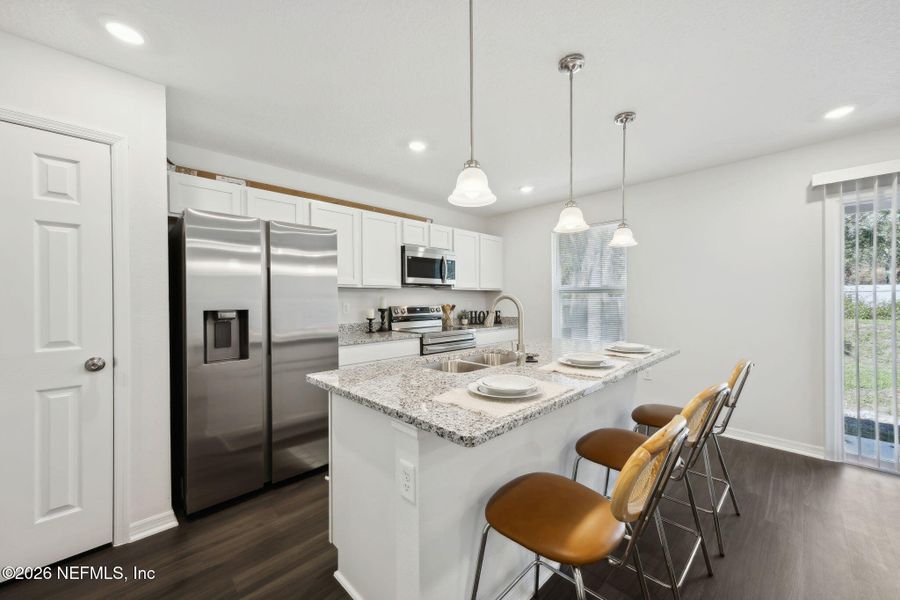 Furnished interior view inside a new home in , Jacksonville (Image 4).