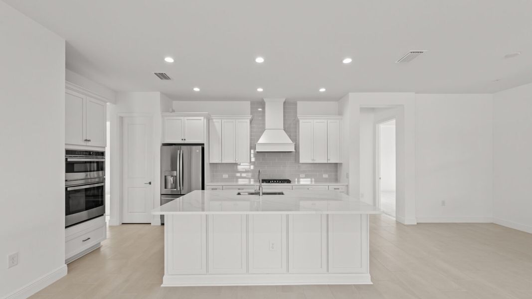 Furnished interior view inside a new home in Verandah, Fort Myers (Image 8).