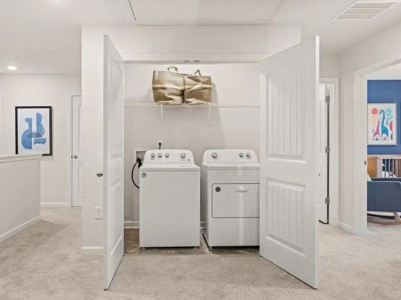 Furnished interior view inside a new home in Mountain Park, Dahlonega (Image 9). Furnished interior view inside a new home in Mountain Park, Dahlonega (Image 9).