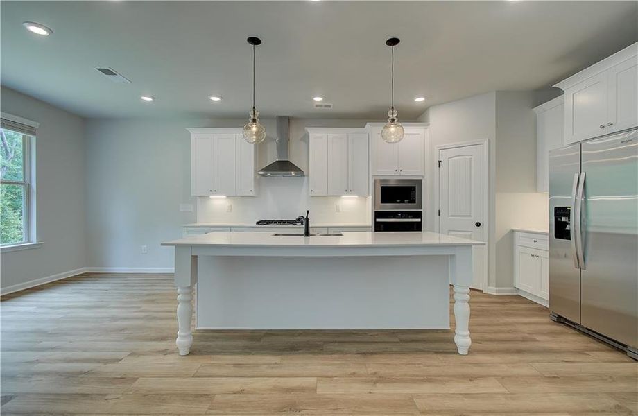 Furnished interior view inside a new home in Kingston, Locust Grove (Image 9).
