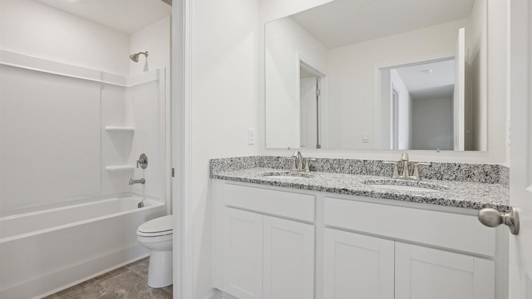 Furnished interior view inside a new home in Whispering Springs, Maryville (Image 9). Furnished interior view inside a new home in Whispering Springs, Maryville (Image 9).