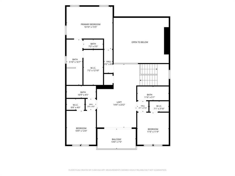 2D floor plan layout of this home in , Dallas, TX (Image 6).