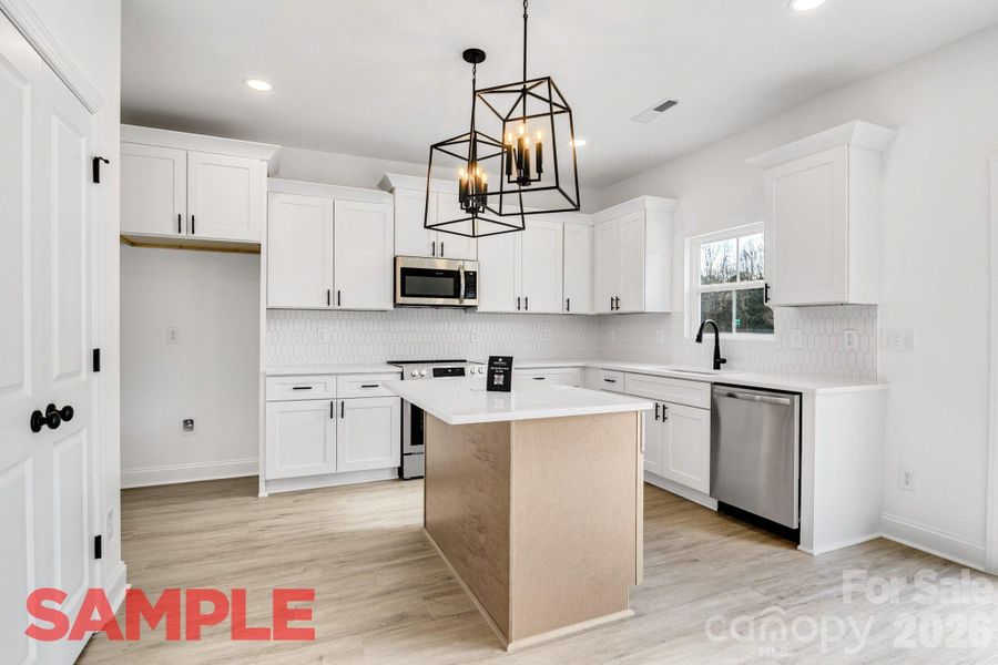 Furnished interior view inside a new home in , Kannapolis (Image 4).