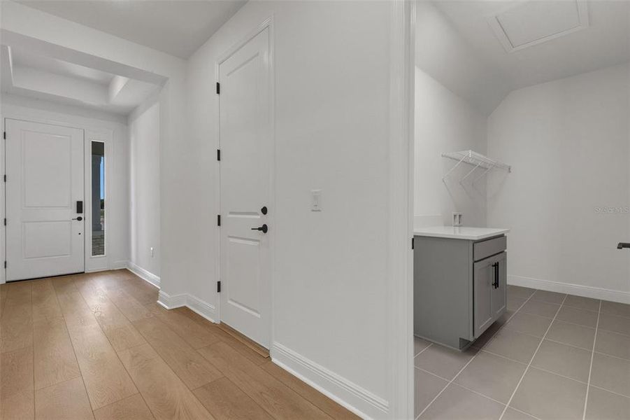 Spacious, unfurnished interior of a new home in Creeks Edge at Twin Rivers, Parrish (Image 56).