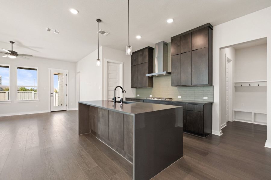 Furnished interior view inside a new home in Park Central, Georgetown (Image 8).