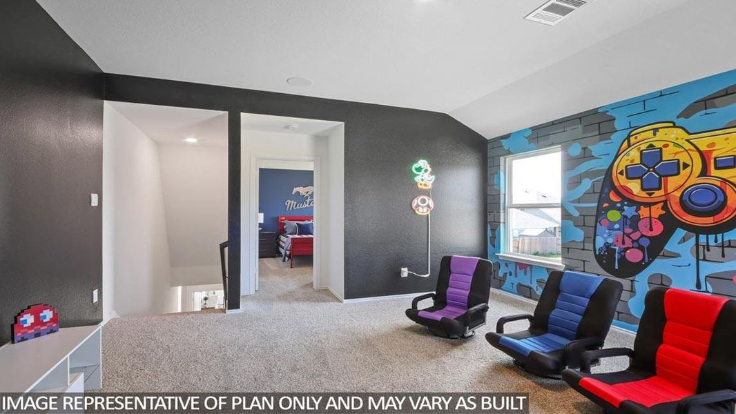 Furnished interior view inside a new home in Venetian Pines, Conroe (Image 19). Furnished interior view inside a new home in Venetian Pines, Conroe (Image 19).