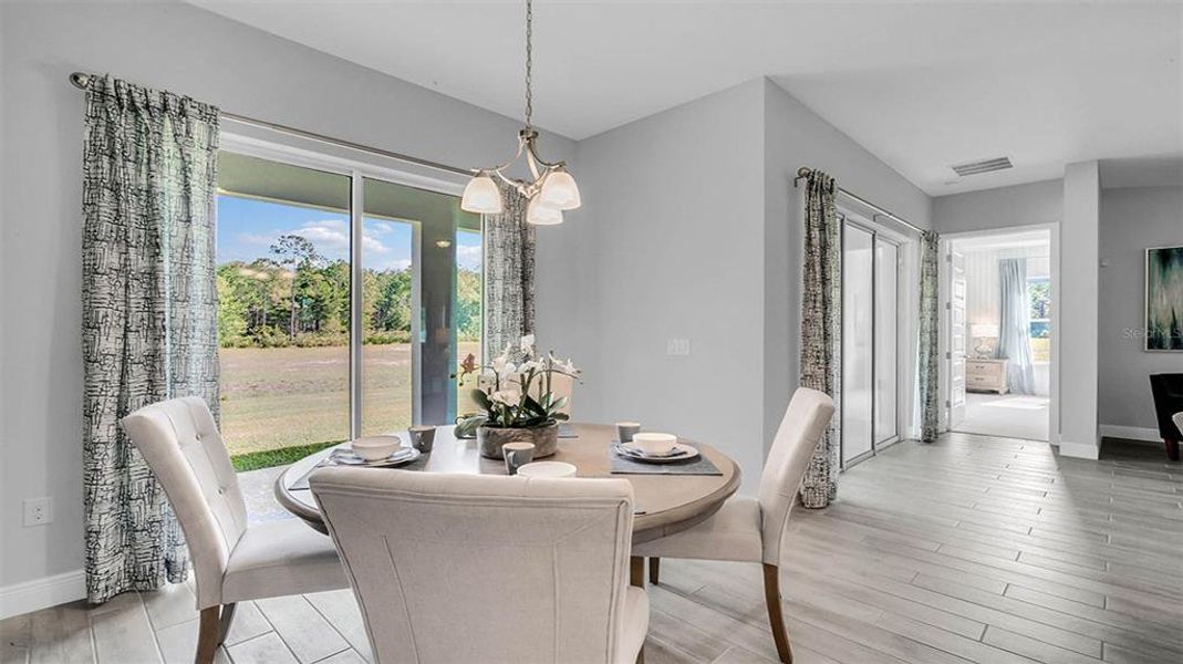 Furnished interior view inside a new home in Buena Lago, St. Cloud (Image 15).