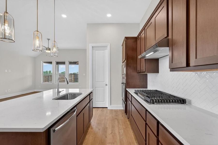 Furnished interior view inside a new home in Meraki, Forney (Image 8).