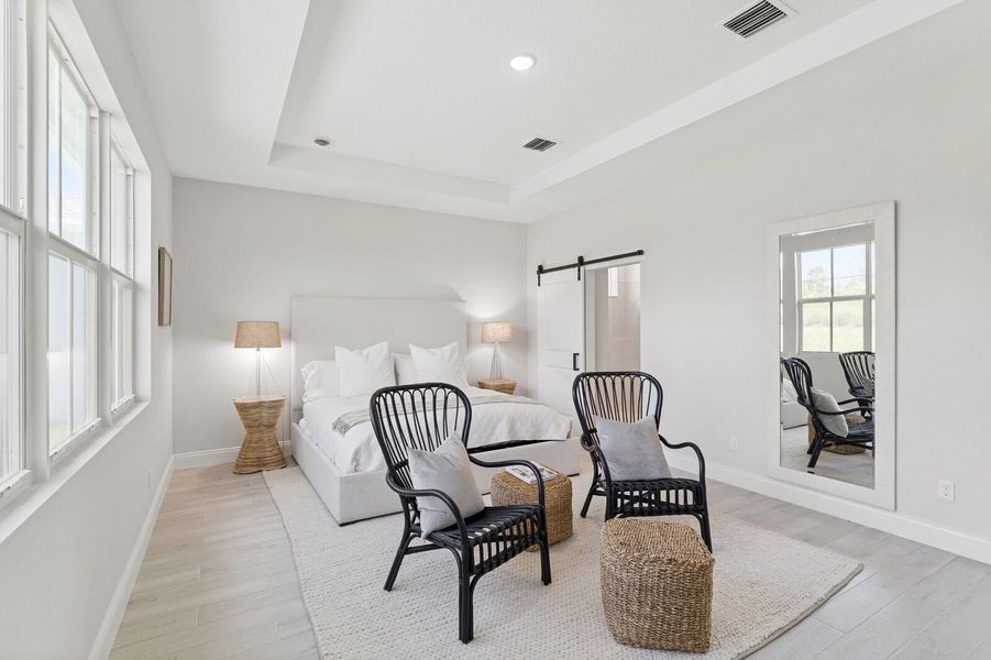 Furnished interior view inside a new home in , Port St. Lucie (Image 22).