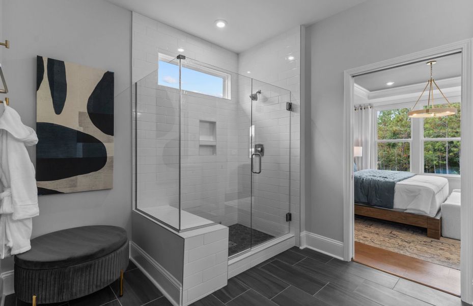 Furnished interior view inside a new home in Solserra, Shallotte (Image 17).