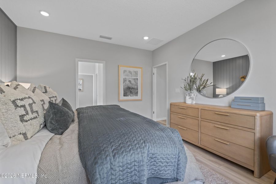 Furnished interior view inside a new home in Reserve East, Flagler Beach (Image 18). Furnished interior view inside a new home in Reserve East, Flagler Beach (Image 18).
