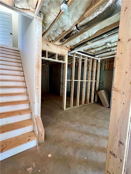 In-progress construction of a new home in , Pendergrass, GA (Image 35).