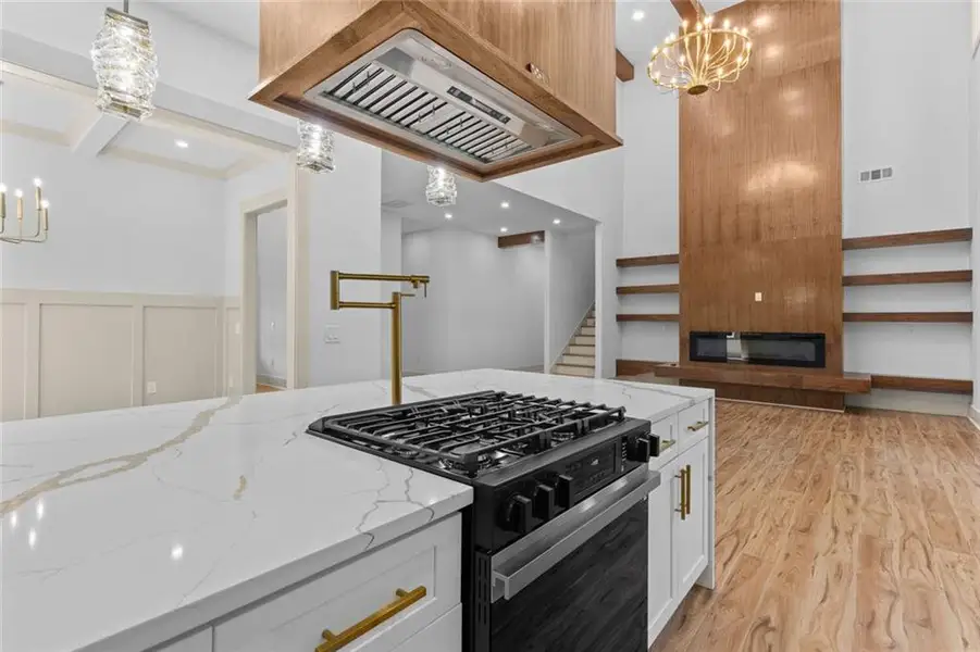 Furnished interior view inside a new home in , Powder Springs (Image 7).