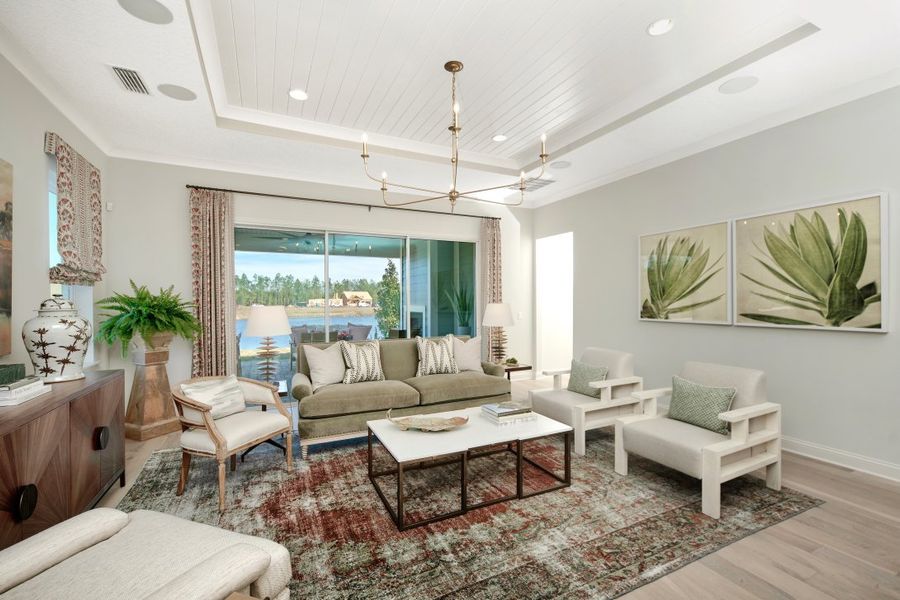 Representative furnished interior of a home built from the Hamilton by Riverside Homes in Amelia National Country Club, Fernandina Beach (Image 48). Representative furnished interior of a home built from the Hamilton by Riverside Homes in Amelia National Country Club, Fernandina Beach (Image 48).