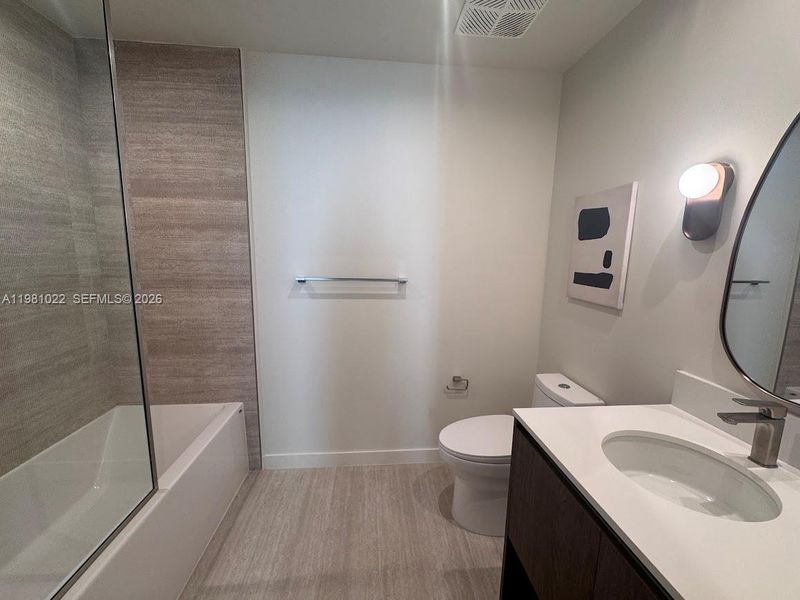 Furnished interior view inside a new home in , Miami (Image 8).