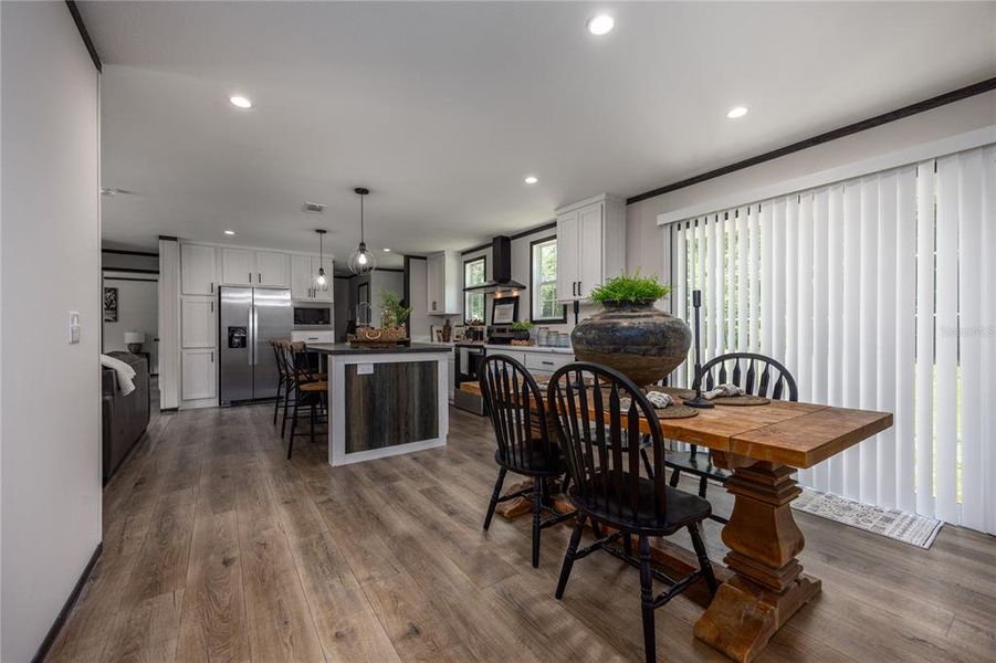 Furnished interior view inside a new home in , Fort White (Image 28).