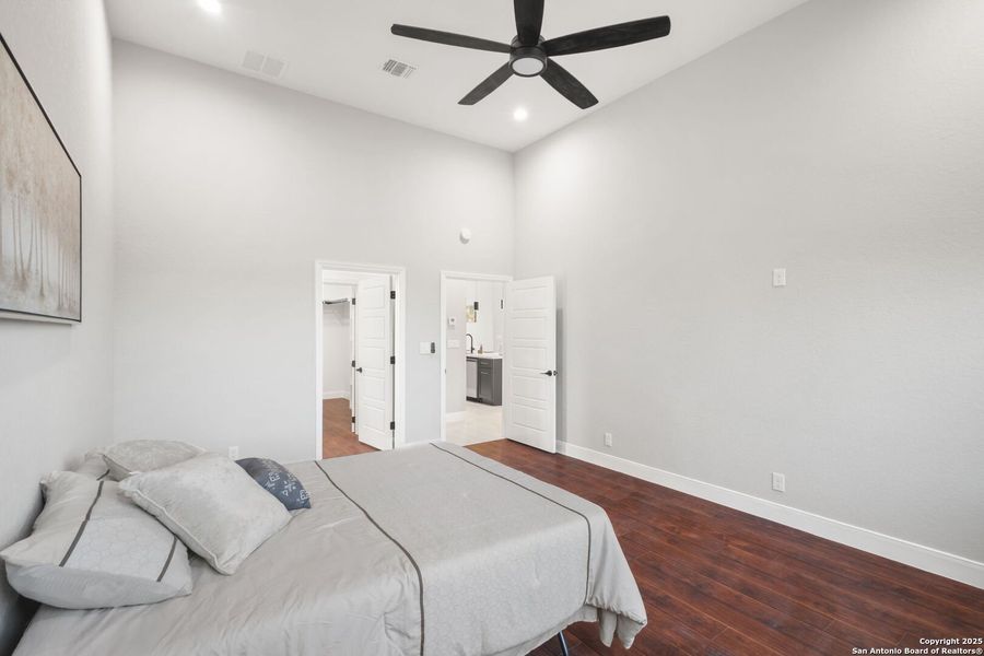 Furnished interior view inside a new home in , Spring Branch (Image 28).
