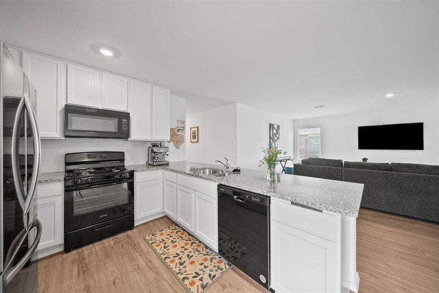 Furnished interior view inside a new home in , Fort Worth (Image 9).