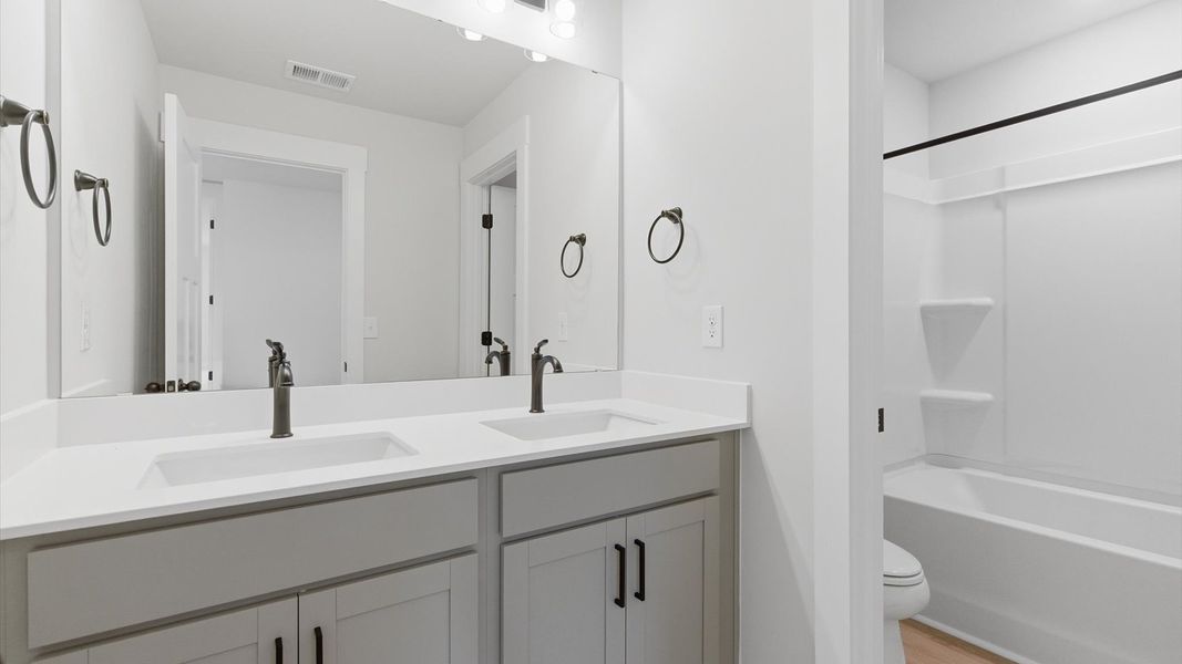 Furnished interior view inside a new home in Foxbank, Gray Court (Image 25).