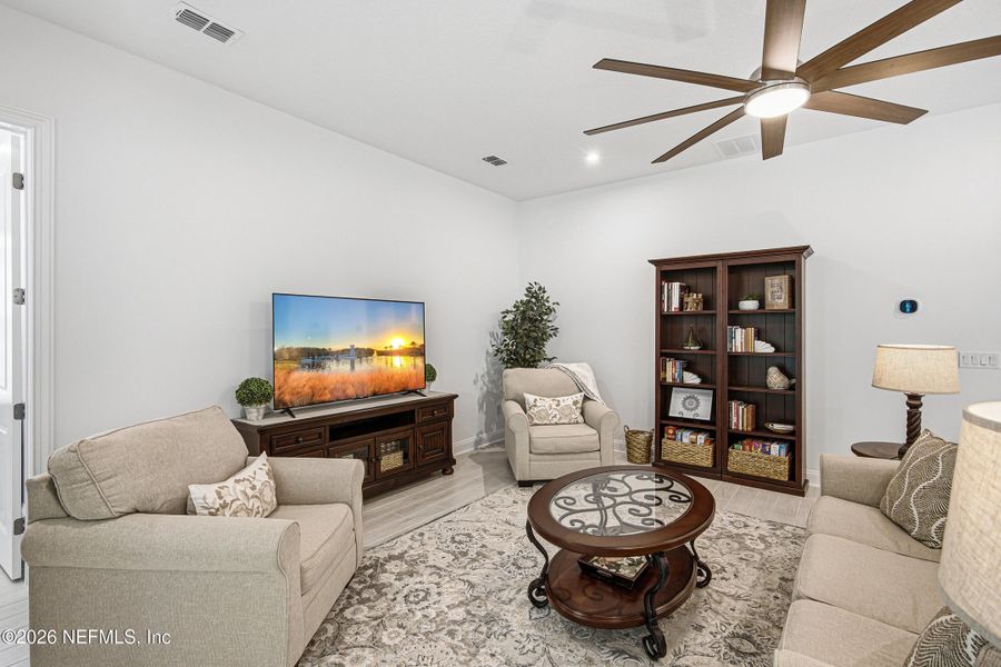 Furnished interior view inside a new home in RiverTown, St. Johns (Image 11).