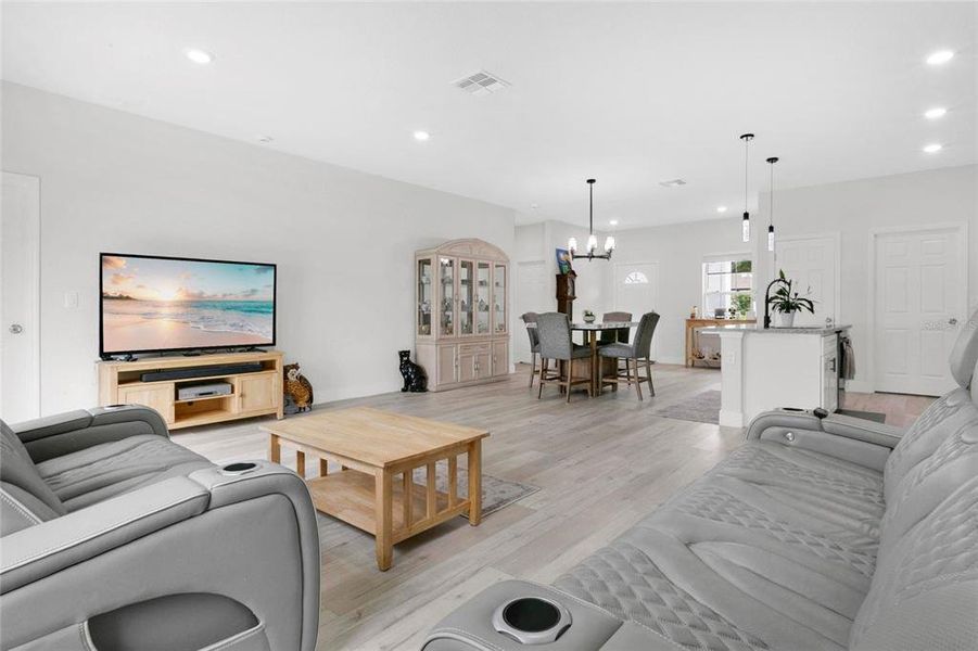Furnished interior view inside a new home in , Ocala (Image 8).