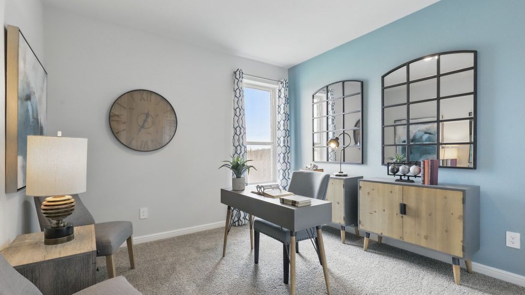 Furnished interior view inside a new home in Vista Park, Decatur (Image 28).