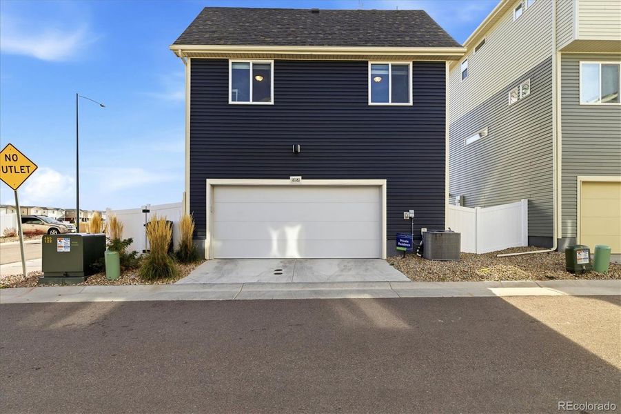 Exterior details and patio area of a home in , Denver (Image 3).