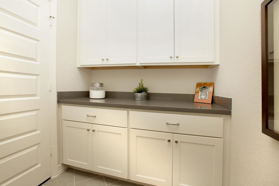 The Deerfield II Laundry Room