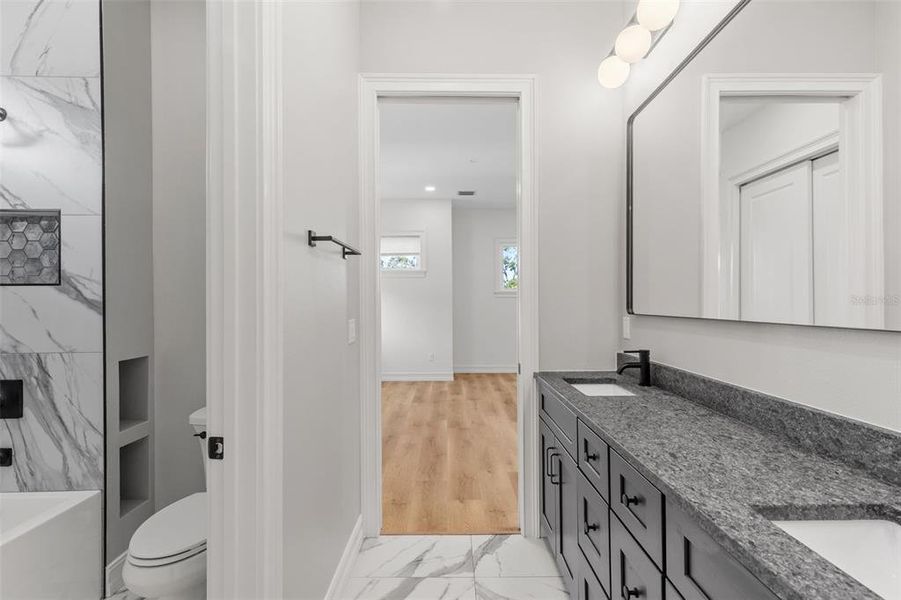 Furnished interior view inside a new home in , St. Petersburg (Image 7).