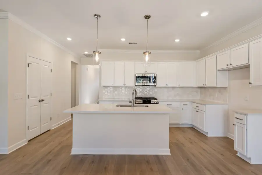 Furnished interior view inside a new home in Ridgecrest at Midway, Anderson (Image 7).