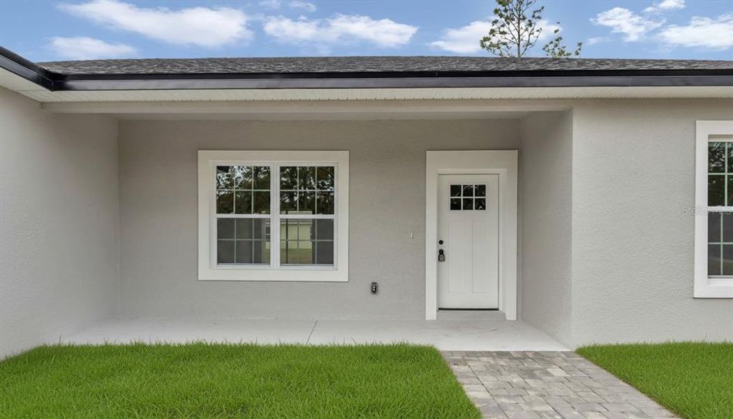 Exterior details and patio area of a home in , Citrus Springs (Image 17). Exterior details and patio area of a home in , Citrus Springs (Image 17).