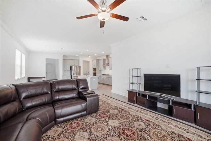 Furnished interior view inside a new home in Stonegate Preserve, Palmetto (Image 14).