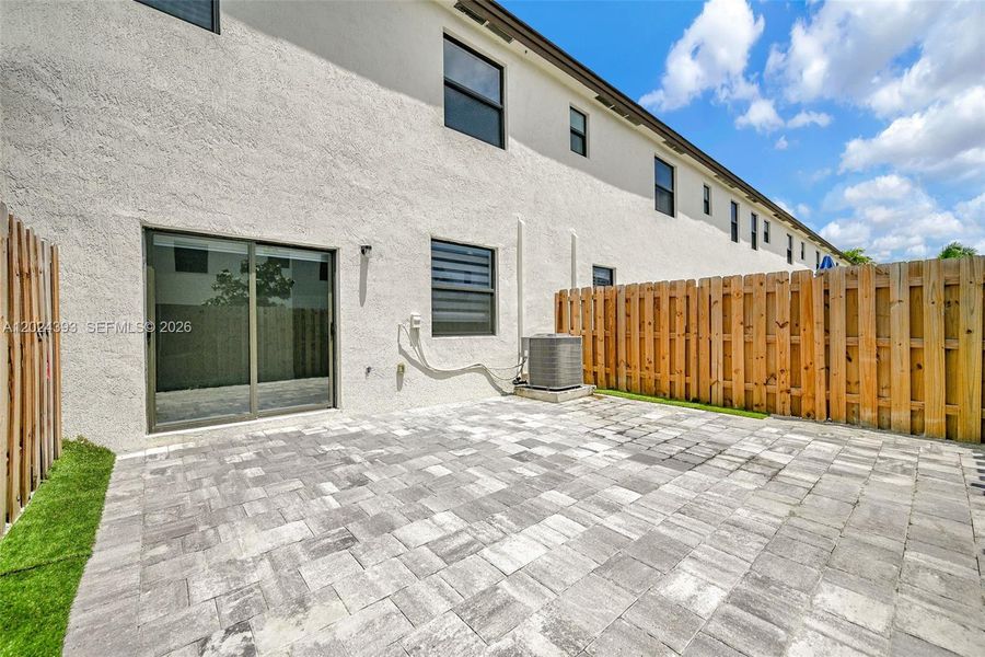 Exterior details and patio area of a home in , Miami (Image 34). Exterior details and patio area of a home in , Miami (Image 34).