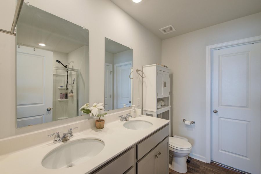 Furnished interior view inside a new home in , Summerville (Image 9).
