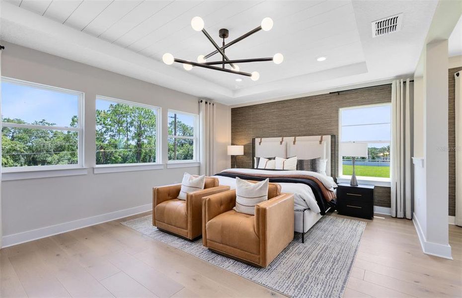 Furnished interior view inside a new home in The Estates at Nona Sound, Orlando (Image 31). Furnished interior view inside a new home in The Estates at Nona Sound, Orlando (Image 31).