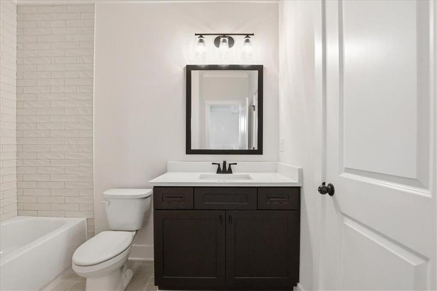 Furnished interior view inside a new home in , Lawrenceville (Image 37).