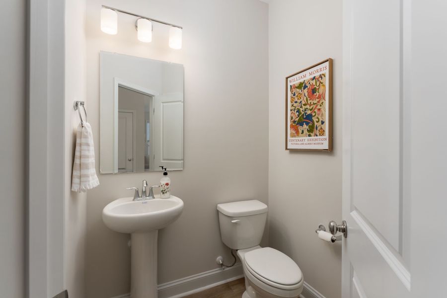 Furnished interior view inside a new home in Sawyer’s Run, Hampstead (Image 17).