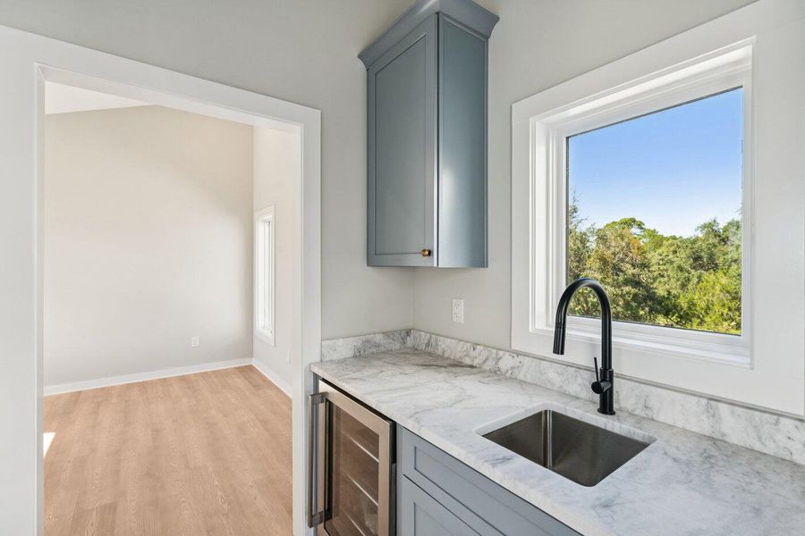 Furnished interior view inside a new home in , Charleston (Image 15).