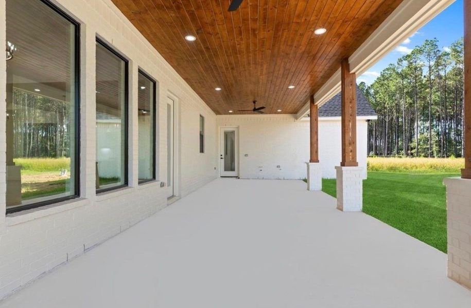 Not actual home this is from previous built