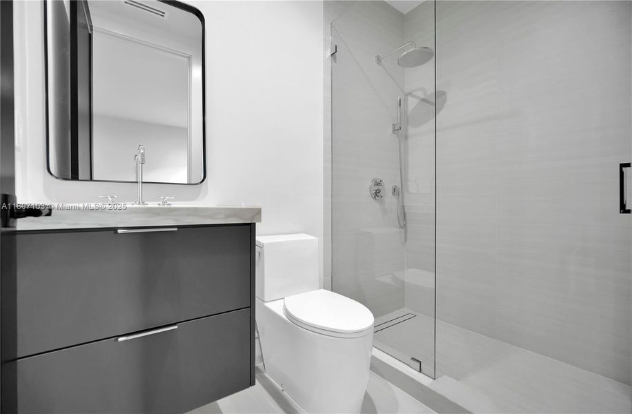 Furnished interior view inside a new home in , Miami (Image 6).