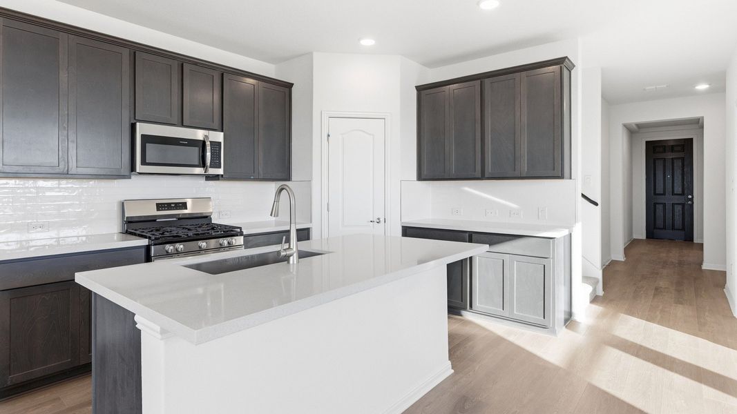 Furnished interior view inside a new home in Briarwood, Elgin (Image 9).