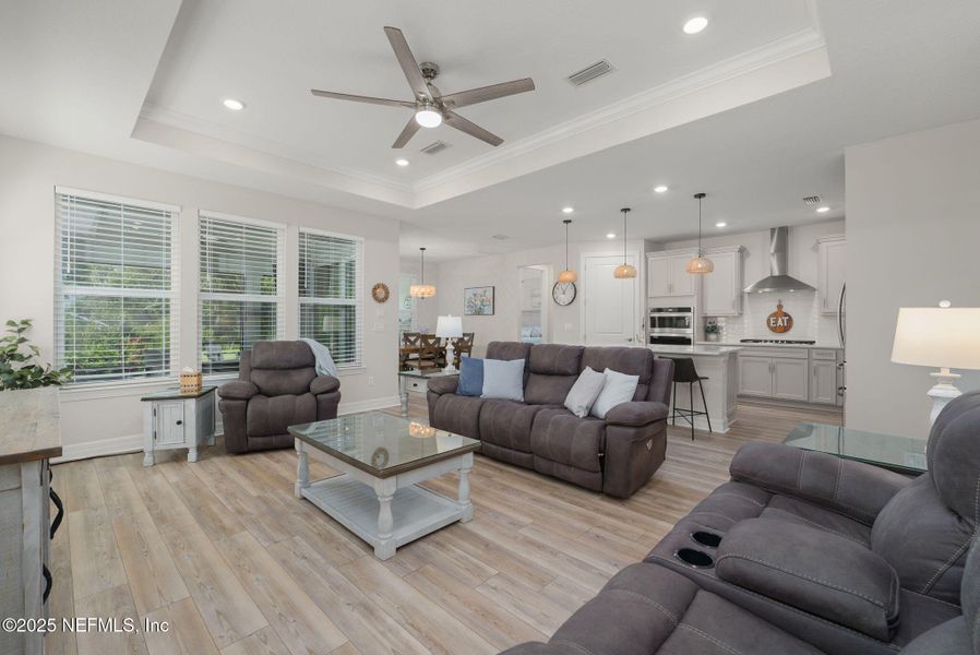 Furnished interior view inside a new home in Del Webb Nocatee, Ponte Vedra (Image 15).