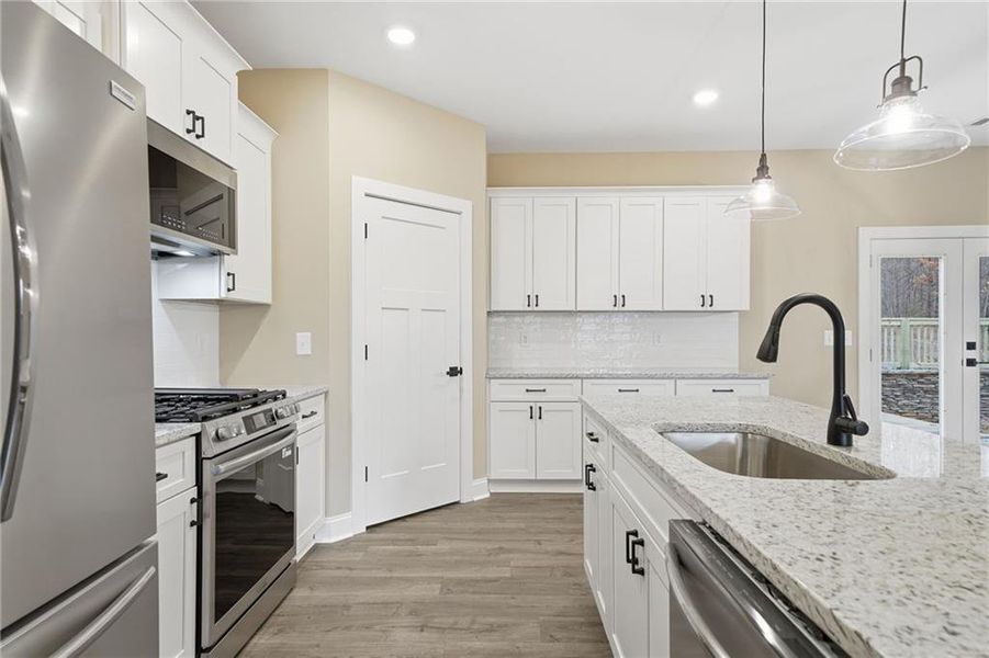 Furnished interior view inside a new home in , Ball Ground (Image 12).