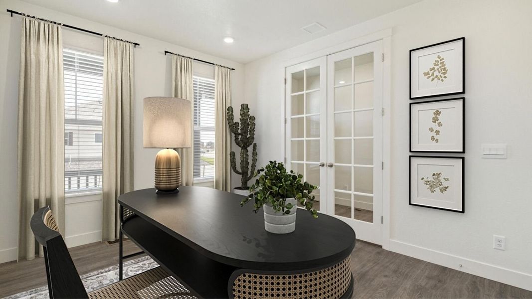 Furnished interior view inside a new home in Vantage, Berthoud (Image 4).