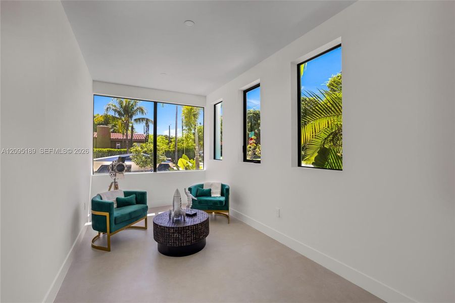 Exterior details and patio area of a home in , Miami (Image 29). Exterior details and patio area of a home in , Miami (Image 29).