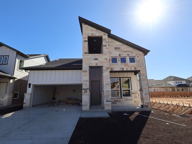 In-progress construction of a new home in Estancia West, Manchaca, TX (Image 12).